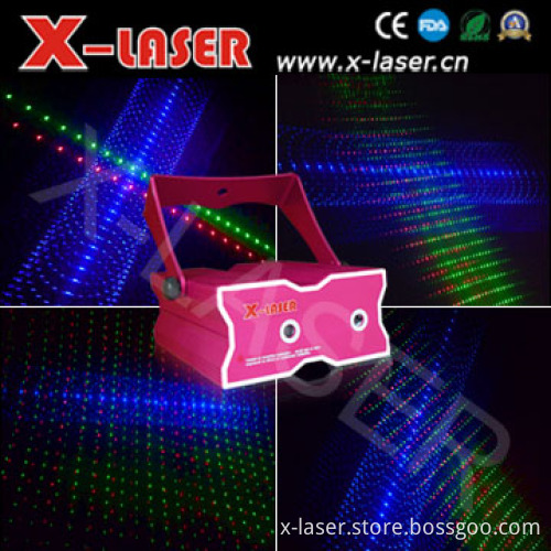 Mini Red&Green and Blue Tunnel (with one-dimensional) Laser Light/Part Iight/Disco Light